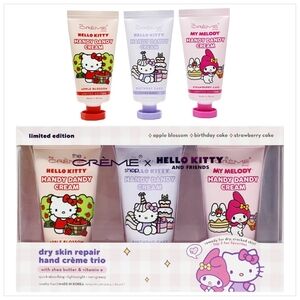 Hello Kitty Hand Cream‎ Trio - Red, Purple, Pink